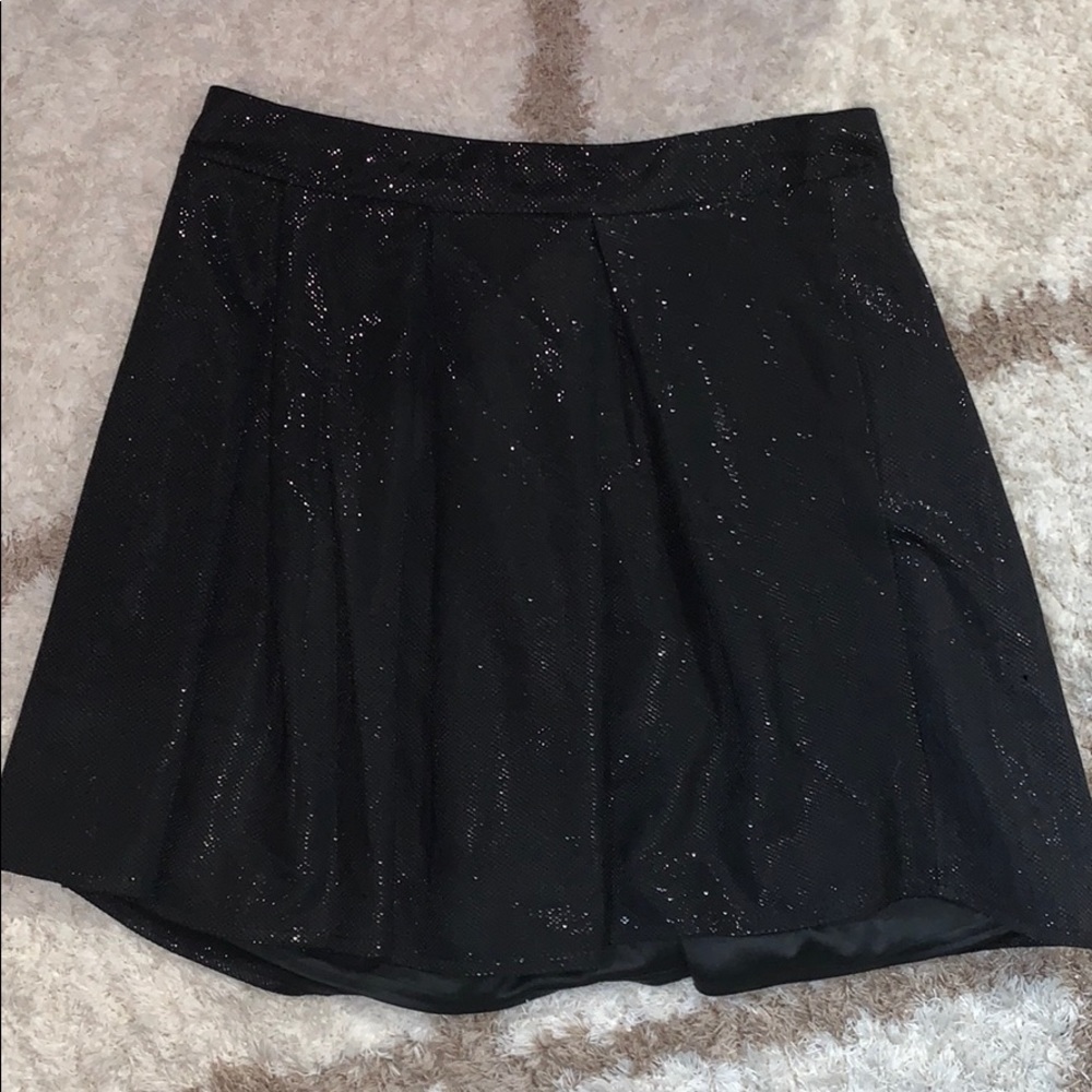 Medium Black Charlotte Rouse Sparkly Skirt!